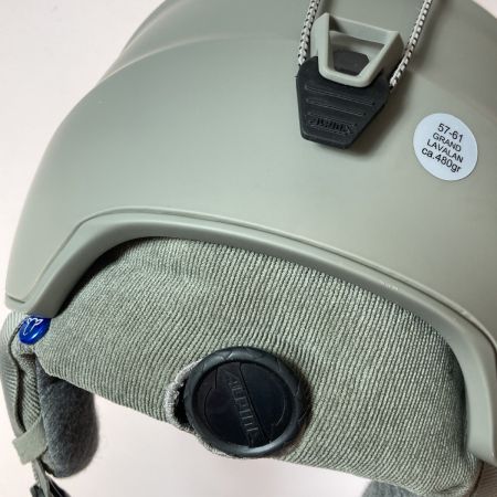  ALPINA アルピナ スキー ヘルメット GRAND LAVALAN グランド ラバラン 57-61cm グレー グレー