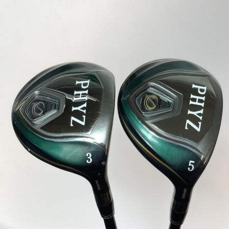  Bridgestone ブリヂストン PHYZ ファイズ 3FW 5FW フェアウェイウッド 2本セット PZ-409F R