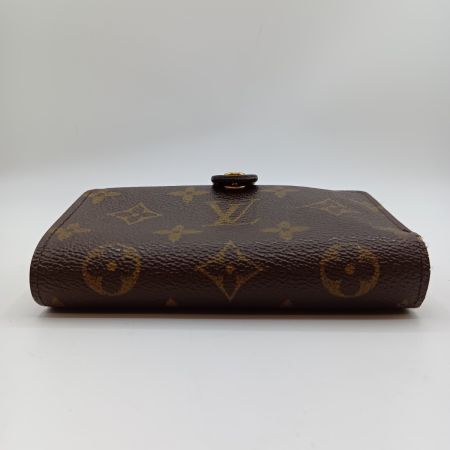  LOUIS VUITTON ルイヴィトン モノグラム ポルトモネ・ビエ ヴィエノワ 2つ折り財布 M61663 ブラウン
