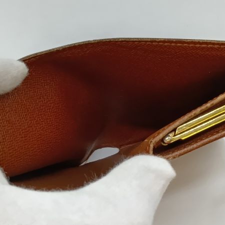  LOUIS VUITTON ルイヴィトン モノグラム ポルトモネ・ビエ ヴィエノワ 2つ折り財布 M61663 ブラウン