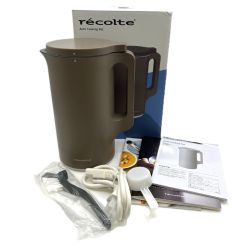 ◎◎ recolte 自動調理ポット スープメーカー RSY-2(MBR) モカブラウン Sランク