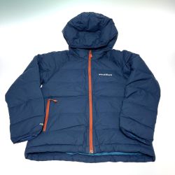 ◎◎ mont･bell モンベル ウインドストッパーダウンパーカ  1101617 ネイビー 150cm 使用感有  Cランク