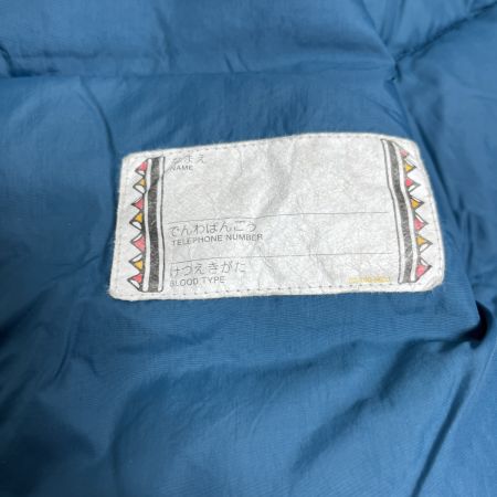  mont･bell モンベル ウインドストッパーダウンパーカ  1101617 ネイビー 150cm 使用感有 