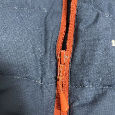  mont･bell モンベル ウインドストッパーダウンパーカ  1101617 ネイビー 150cm 使用感有 
