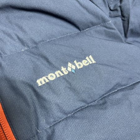  mont･bell モンベル ウインドストッパーダウンパーカ  1101617 ネイビー 150cm 使用感有 