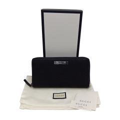  GUCCI グッチ GG ラウンドファスナー財布 長財布 307980.2067 ブラック 箱・布袋付 Aランク