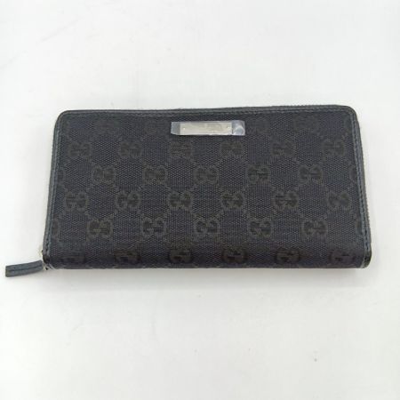  GUCCI グッチ GG ラウンドファスナー財布 長財布 307980.2067 ブラック 箱・布袋付