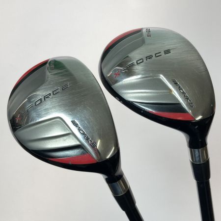   WORKS X-FORCE 18° 22° ユーティリティ POWER ROD S カバー付