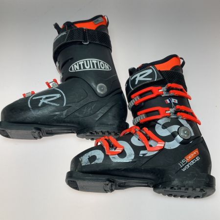  ROSSIGNOL ロシニョール DEMO 115 WORLDCUP スキーブーツ 25.5cm ソールサイズ298mm ブラック×レッド