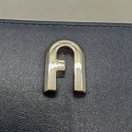  FURLA フルラ 長財布 ラウンドファスナー WP00161 ネイビー 箱・布袋付