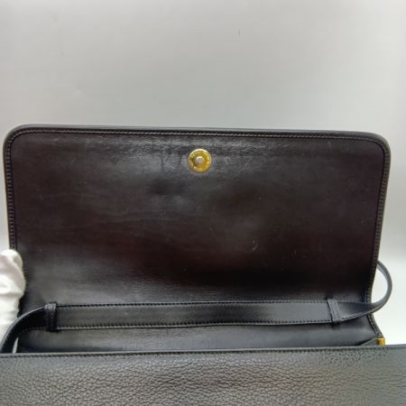  GUCCI グッチ ショルダーバッグ ラウンドロゴ 004.084.0289 ブラック ショルダーボタン1個欠品