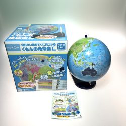 ◎◎ 公文 知らない国がすぐに見つかる くもんの地球儀 L Aランク