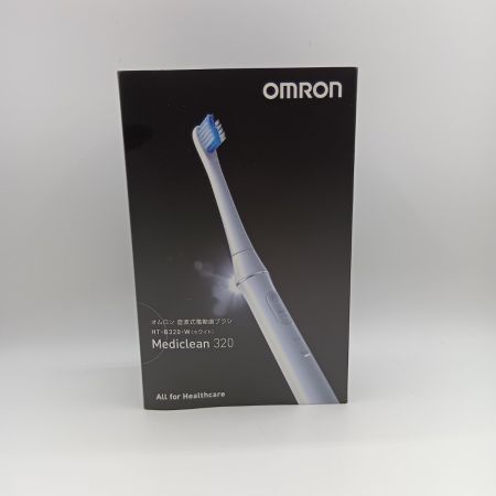  OMRON オムロン 音波式電動歯ブラシ 充電式 HT-B320-W