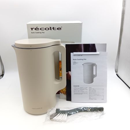  recolte レコルト 自動調理ポット スープメーカー RSY-2(W) クリームホワイト