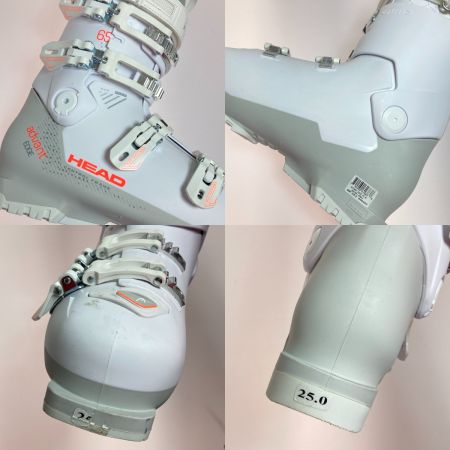  HEAD ヘッド ADVANT EDGE 65 レディース スキーブーツ 25-25.5cm ソールサイズ293mm ホワイト