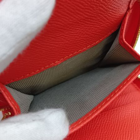  FURLA フルラ ラウンドファスナー財布 ２つ折り財布 PS86CL0 レッド