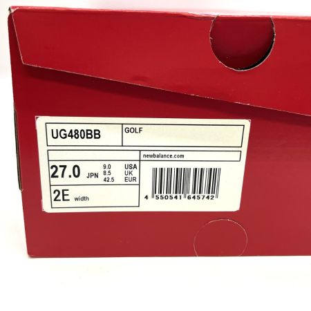  NEW BALANCE ニュー・バランス 27cm UG480BB ブラック