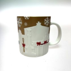 ◎◎ STARBUCKS スターバックス ドイツ ベルリン 2014年クリスマス限定 マグカップ ホワイト 532ml Aランク