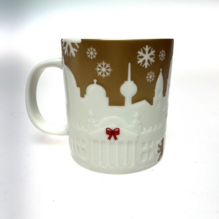  STARBUCKS スターバックス ドイツ ベルリン 2014年クリスマス限定 マグカップ ホワイト 532ml