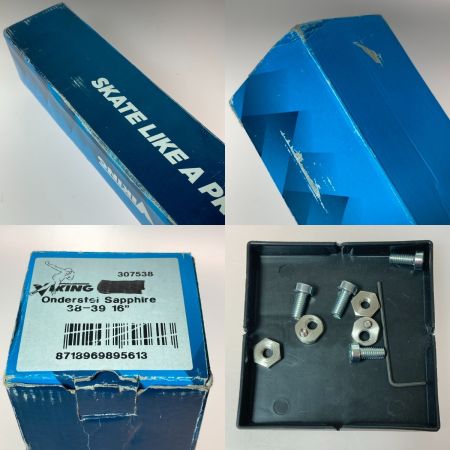  VIKING バイキング スラップスケート ブレード 38-39 16インチ Onderstel サファイア 307538