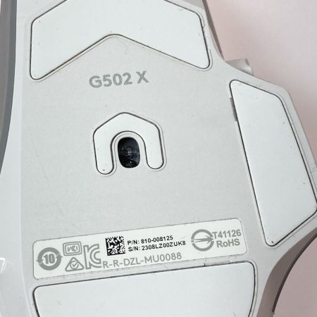  Logicool ロジクール ゲーミングマウス G502X ホワイト 本体のみ MU0088