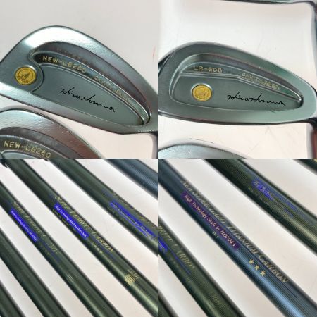  HONMA ホンマ NEW-LB280 4-9.11.SW 10番アイアンのみLB606 10本 アイアンセット 現状渡し