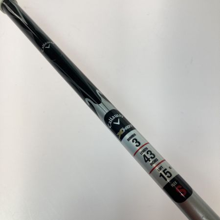  Callaway キャロウェイ XHOT 3FW 15° フェアウェイウッド XHOT 60W S カバー付