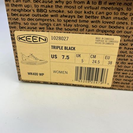  KEEN キーン 防水ウォーキングブーツ  箱付 ヨゴレ有 1028027  24.5cm 