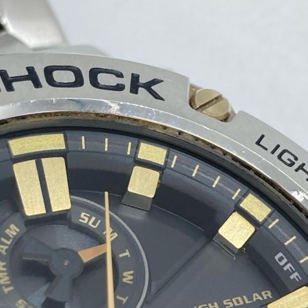  CASIO カシオ G-SHOCK G-STEEL G-ショック G-スチール メンズ タフソーラー 腕時計 GST-B100