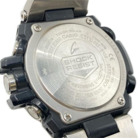  CASIO カシオ G-SHOCK G-STEEL G-ショック G-スチール メンズ タフソーラー 腕時計 GST-B100