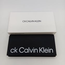 ◎◎ Calvin Klein カルバンクライン 長財布 841606 ブラック 箱付 Aランク