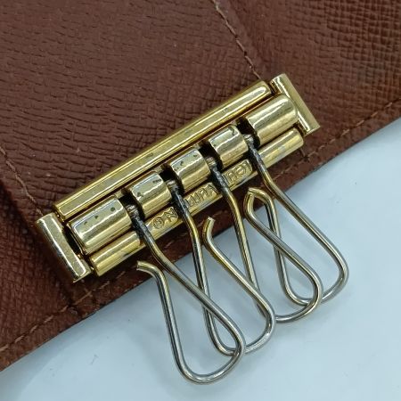 LOUIS VUITTON ルイヴィトン モノグラム ミュルティクレ4 キーケース M62631 ブラウン 箱付