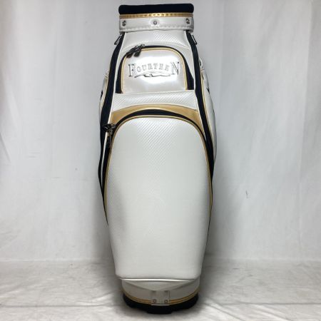  Fourteen フォーティーン キャディバッグ 9.5型 6分割 5.6kg ホワイト