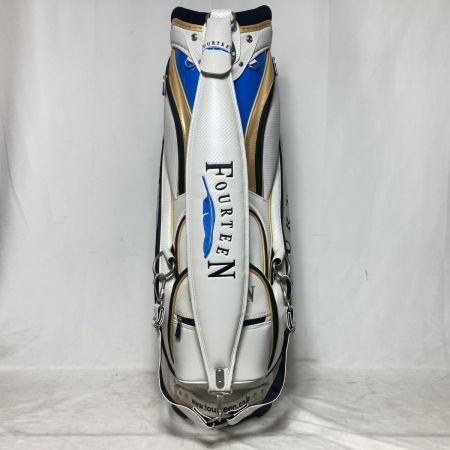  Fourteen フォーティーン キャディバッグ 9.5型 6分割 5.6kg ホワイト