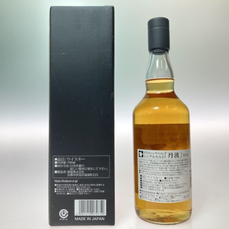 【北海道内限定発送】  黄桜 丹波 シングルモルト ウイスキー 700ml 47% 箱付 未開栓