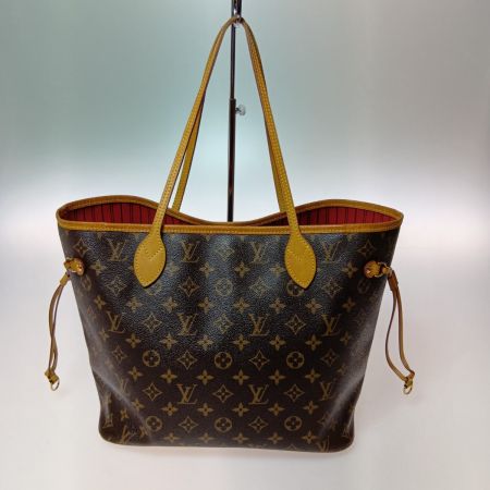  LOUIS VUITTON ルイヴィトン モノグラム ネヴァーフル MM トートバッグ M41178 ブラウン ポーチ欠品