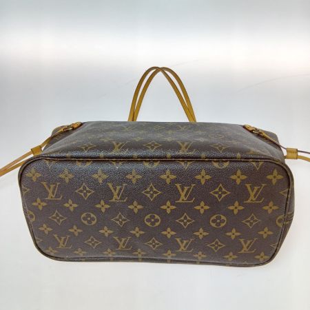  LOUIS VUITTON ルイヴィトン モノグラム ネヴァーフル MM トートバッグ M41178 ブラウン ポーチ欠品