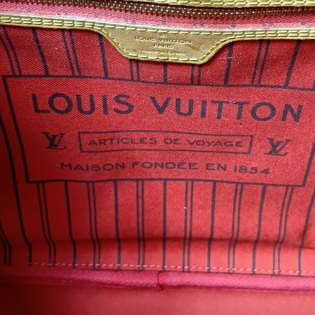  LOUIS VUITTON ルイヴィトン モノグラム ネヴァーフル MM トートバッグ M41178 ブラウン ポーチ欠品