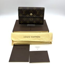 ◎◎ LOUIS VUITTON ルイヴィトン 3つ折り財布　 モノグラム ポルトフォイユ アレクサンドラ M60047  箱・布袋付 使用感有 Cランク