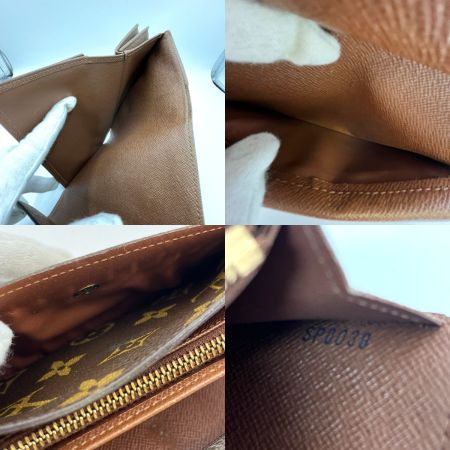  LOUIS VUITTON ルイヴィトン 3つ折り財布　 モノグラム ポルトフォイユ アレクサンドラ M60047  箱・布袋付 使用感有