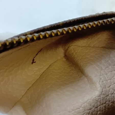  LOUIS VUITTON ルイヴィトン モノグラム トゥルーストワレット28 ポーチ コスメポーチ M47522 ブラウン