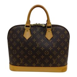 ◎◎ LOUIS VUITTON ルイヴィトン モノグラム アルマ ハンドバッグ M51130 ブラウン Bランク