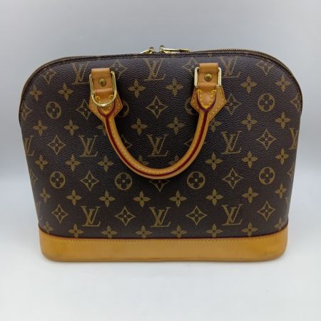 LOUIS VUITTON ルイヴィトン モノグラム アルマ ハンドバッグ M51130 ブラウン