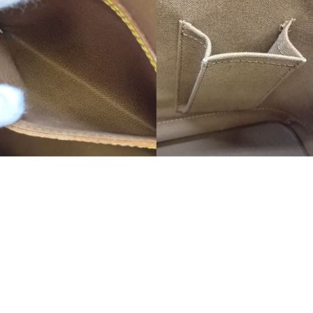  LOUIS VUITTON ルイヴィトン モノグラム アルマ ハンドバッグ M51130 ブラウン