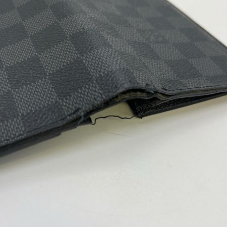  LOUIS VUITTON ルイヴィトン ダミエ・グラフィット  二つ折り長財布 N62665 ブラック
