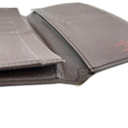  LOUIS VUITTON ルイヴィトン  長財布　ダミエ ポルトカルトクレディ  N60825 ブラウン