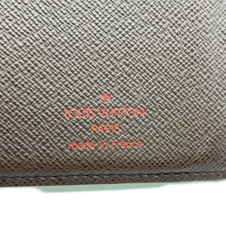  LOUIS VUITTON ルイヴィトン  長財布　ダミエ ポルトカルトクレディ  N60825 ブラウン