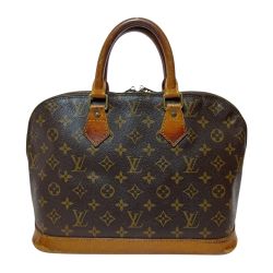 ◎◎ LOUIS VUITTON ルイヴィトン モノグラム アルマ ハンドバッグ M51130 ブラウン Cランク