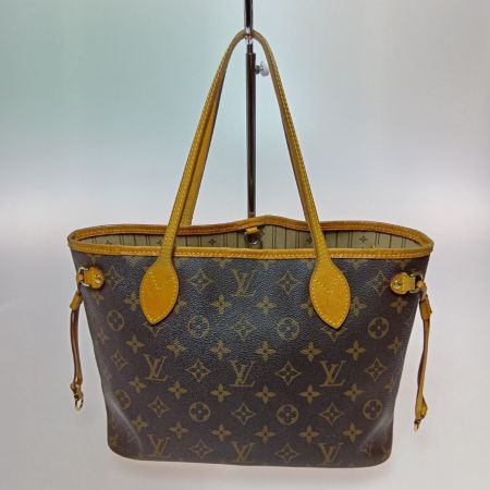  LOUIS VUITTON ルイヴィトン モノグラム ネヴァーフルPM トートバッグ M40155 ブラウン
