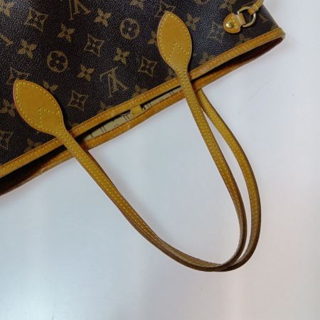  LOUIS VUITTON ルイヴィトン モノグラム ネヴァーフルPM トートバッグ M40155 ブラウン